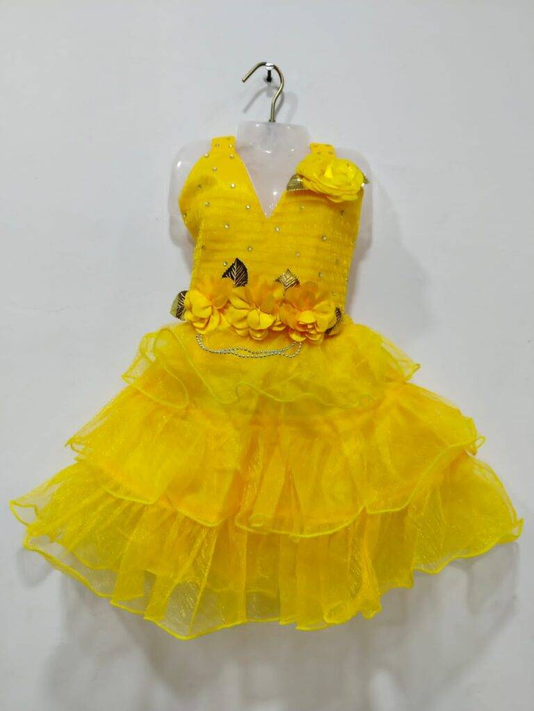 Girls net frock for party wear