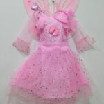 Girls net pari dress for birthday girls