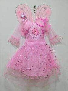 Girls net pari dress for birthday girls