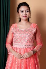 Net grown for girls full net frock Net grown for girls full net frock