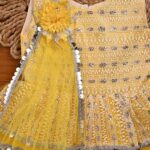 Baby girls net frock dress for festive wear Baby girls net frock dress for festive wear