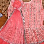 Baby girls net frock dress for birthday wear Baby girls net frock dress for birthday wear