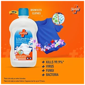 Savlon Laundry Disinfectant & Refreshing Liquid – Fresh Blossom
