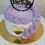 Birthday celebration cake