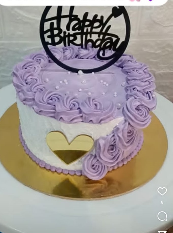 Birthday celebration cake