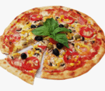 Veggie paradise Pizza 🍕 Veggie paradise Pizza 🍕