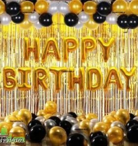 Birthday celebration decorate items