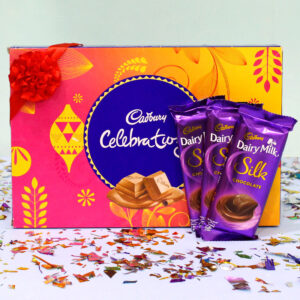 Cadbury Celebration pack with 3 dairy milk