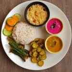 Veg meal thali full plate Veg meal thali full plate