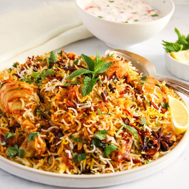 Chicken biryani