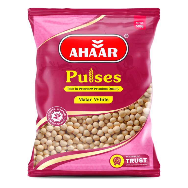 Ahaar white peas/safed matar