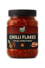 Eco Vegan Red Chilli Flakes, Crushed Lal Mirch, Spicy Seasoning