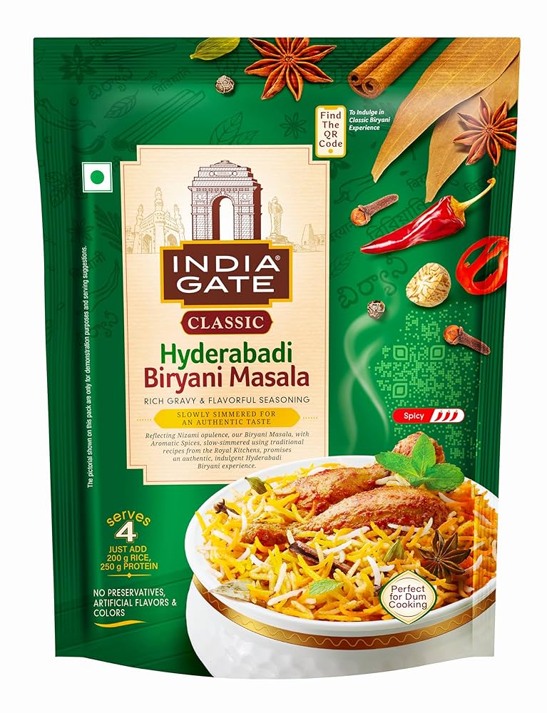 Indian gate classic Hyderabadi Biryani masala