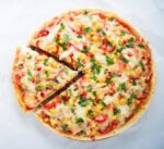 Corn cheese pizza 🍕