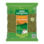 Tata sampann unpolished green whole moong