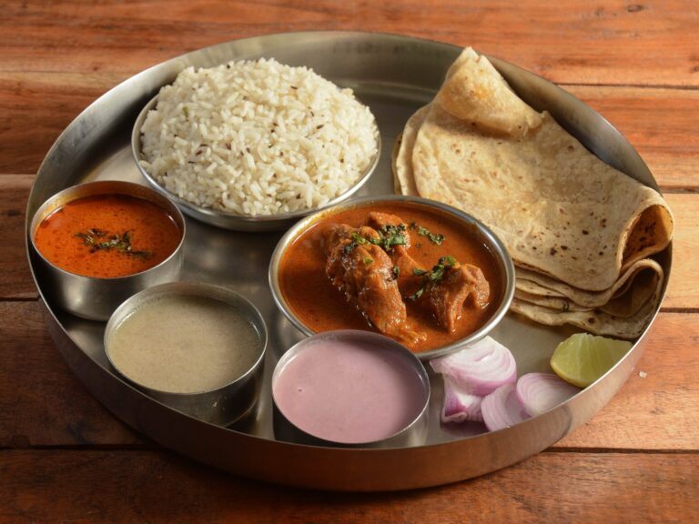 mutton thali