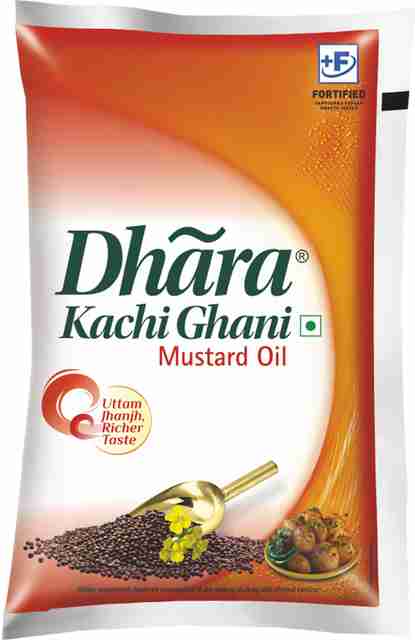 Dhara Kachi Ghani Mustard Oil