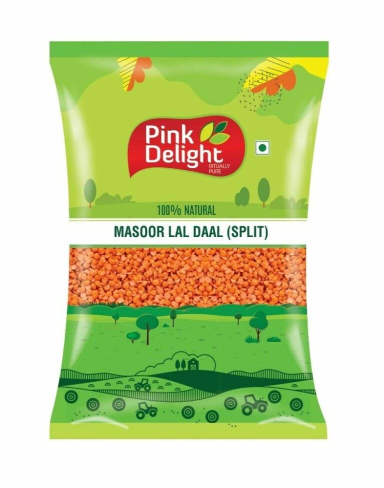 Pink delight unpolished Lal Masoor Daal/Masoor Split/Lal daal