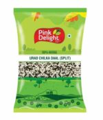 Pink delight unpolished dry urad chilka dal/urad kali dal