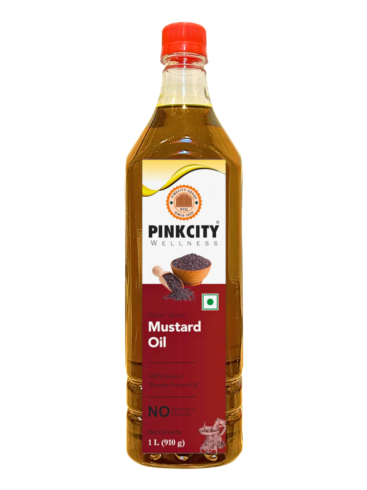Pinkcity Wellness Pure Kachi Ghani Mustard Oil