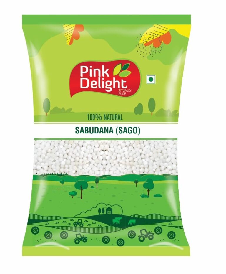 Pink Delight Premium Sabudana , Sago , Tapioca,