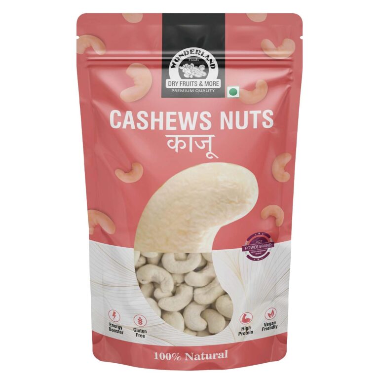 Wonderland Food Premium Whole Raw Cashew