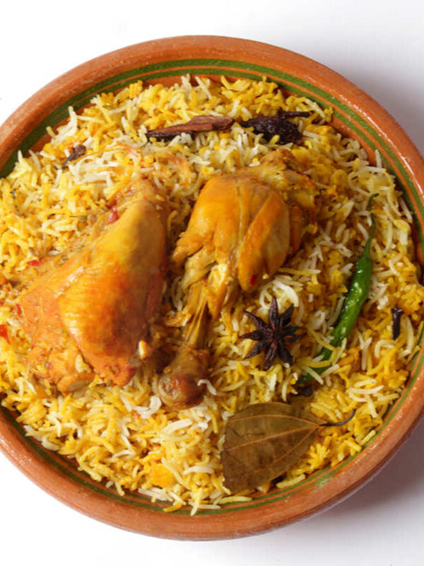 Chicken biryani broiler