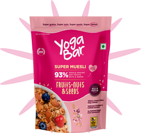 Yogabar Fruit + Nuts & Seeds muesli