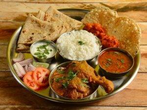 CHICKEN THALI