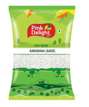 Pink Delight Premium Sabudana/Sago/Tapioca