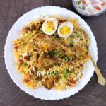 Chicken biryani full plate