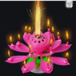 Melody flower candle